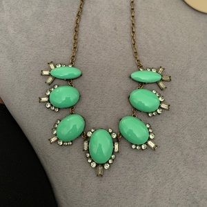 turquoise bauble necklace